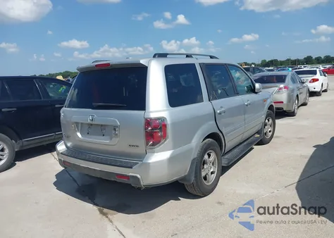 2006 Honda Pilot Ex-L from USA, damaged, VIN 2HKYF18576H564750